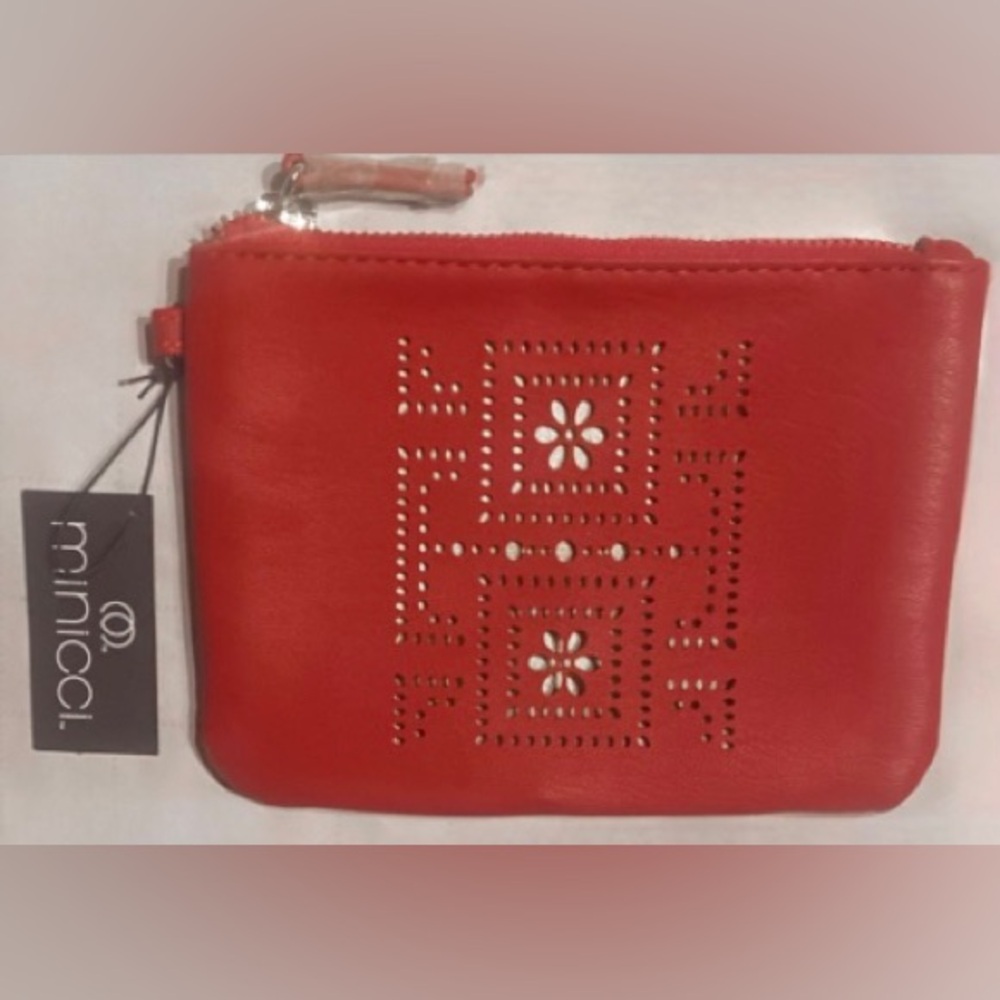 minicci Red Wristlet